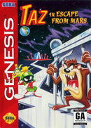 Taz in Escape From Mars - Sega Genesis Pre-Played