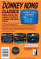 Donkey Kong Classics Back Cover - Nintendo Entertainment System, NES Pre-Played