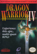 Dragon Warrior 4 Front Cover - Nintendo Entertainment System, NES Pre-Played