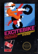 Excitebike Front Cover - Nintendo Entertainment System, NES Pre-Played