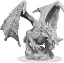 Young Blue Dragon W15 - Dungeons & Dragons Nolzur's Marvelous Unpainted Miniatures