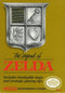 Legend of Zelda Front Cover with Box - Gold Cartridge - Nintendo Entertainment System NES Pre-Played