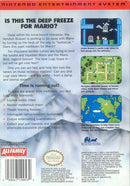 Mario Is Missing! Back Cover - Nintendo Entertainment System, NES Pre-Played