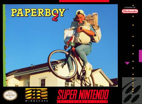 Paperboy 2 with Box - Super Nintendo, SNES Pre-Played