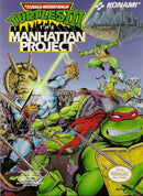 Teenage Mutant Ninja Turtles 3 Manhattan Project Front Cover - Nintendo Entertainment System, NES Pre-Played