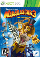 Madagascar 3 Front Cover - Xbox 360 Pre-Played