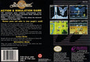 ActRaiser Back Cover - Super Nintendo, SNES Pre-Played