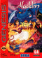 Aladdin with Box Front Cover - Sega Genesis Pre-Played