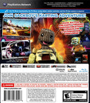 Little Big Planet Karting Back Cover - Playstation 3 Pre-Played