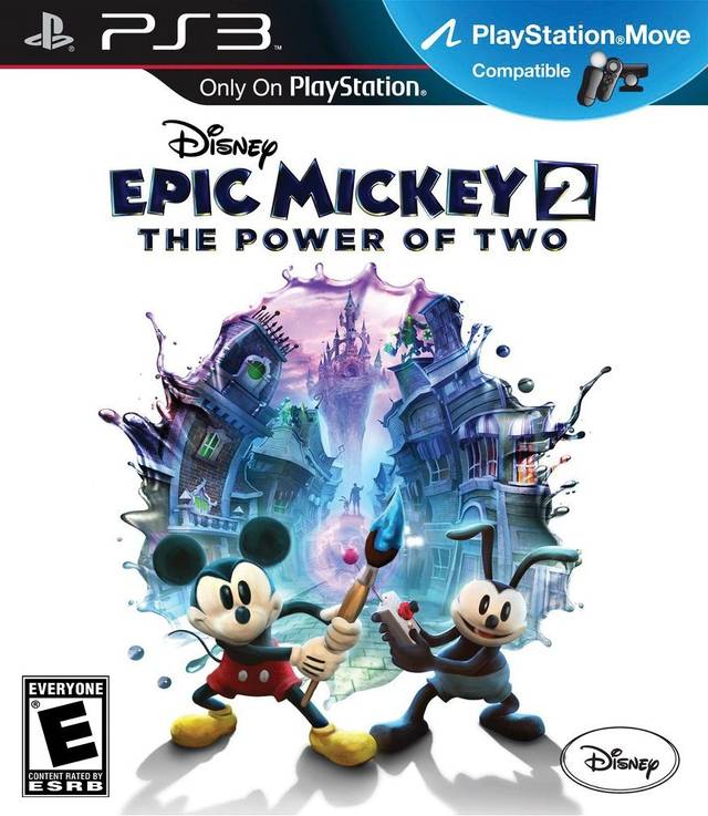 Epic Mickey 2 Power of Two Front Cover - Playstation 3 Pre-Played