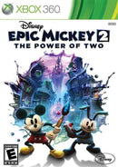 Epic Mickey 2 Power of Two Front Cover - Xbox 360 Pre-Played