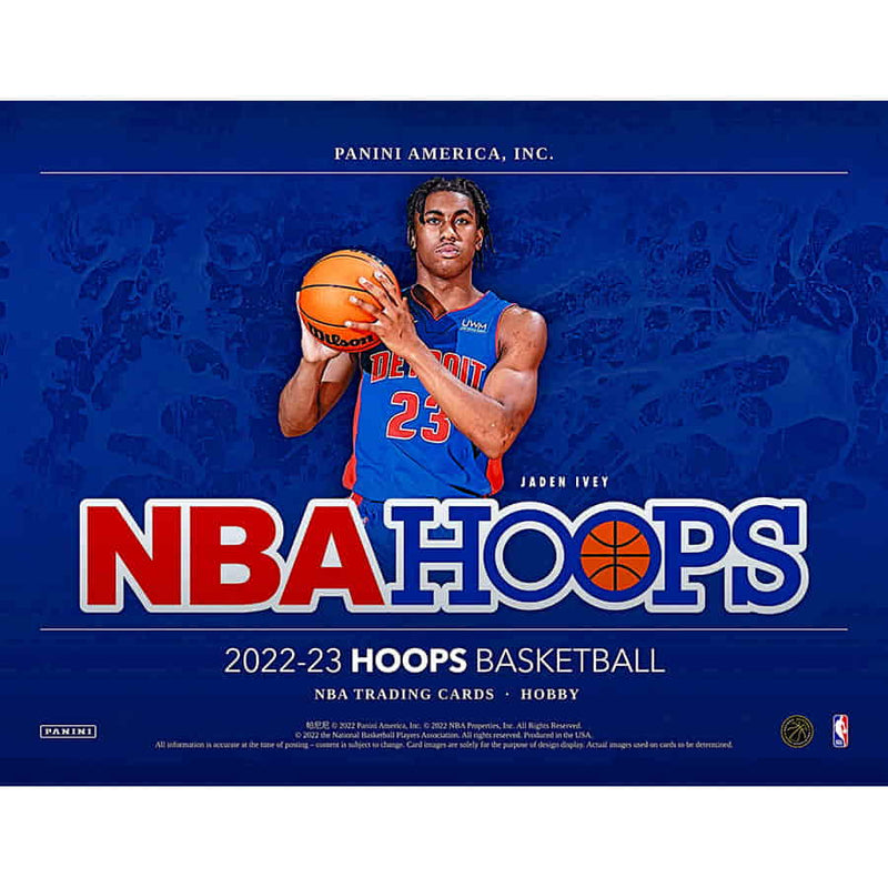 2022/2023 Panini NBA Hoops Basketball Hobby Booster Box