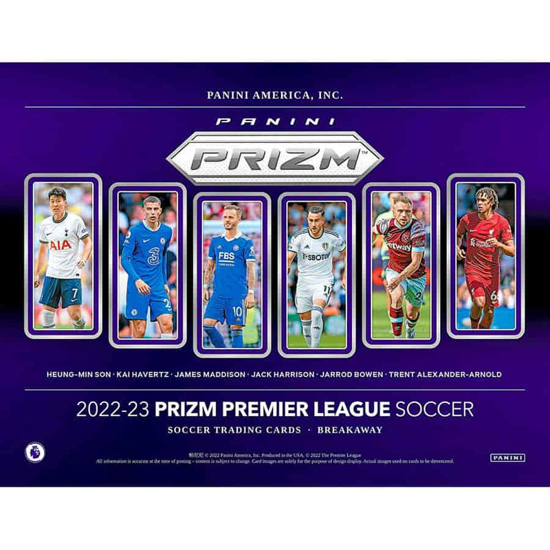 2022-23 Panini Prizm Premier League Breakaway Soccer Trading Card Box (Hobby)