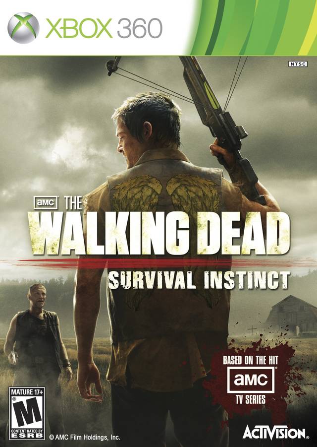 Walking Dead Survival Instinct Front Cover - Xbox 360 Pre-Played