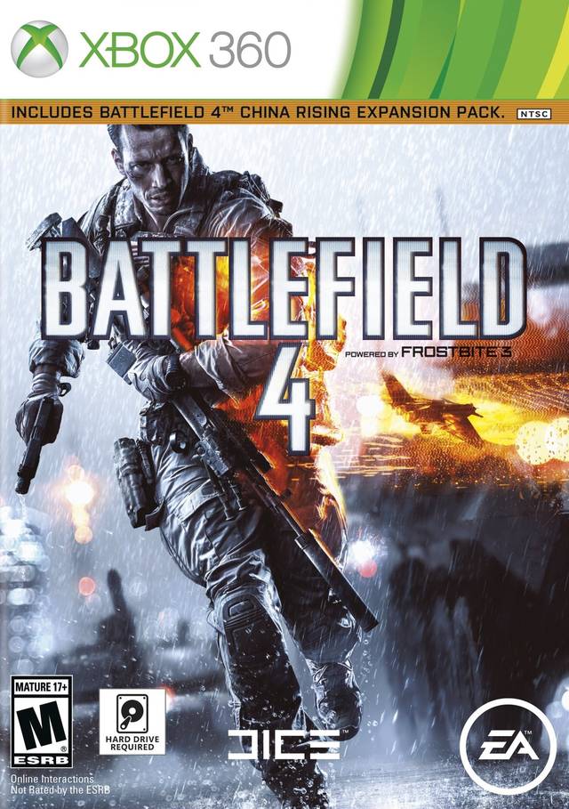 Battlefield 4 Front Cover - Xbox 360 Pre-Played