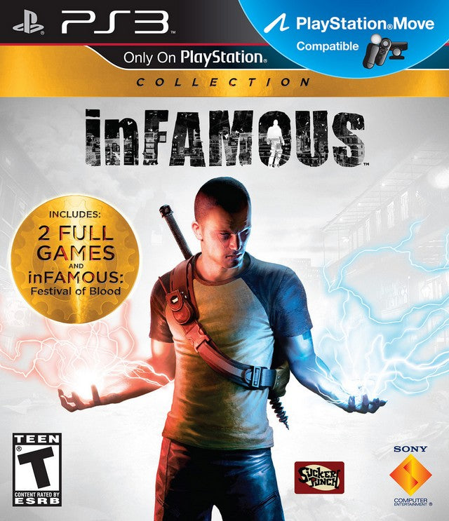 inFAMOUS Collection Front Cover - Playstation 3 Pre-Played