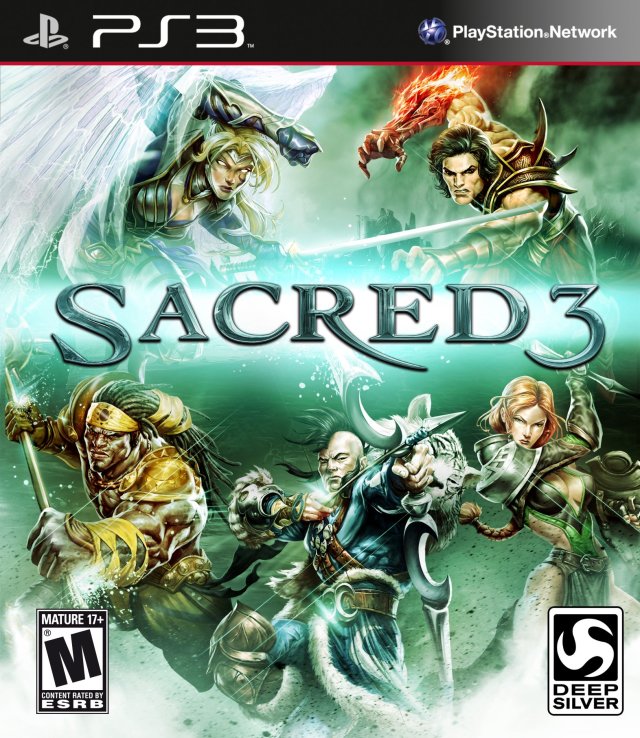 Sacred 3 Front Cover - Playstation 3 Pre-Played