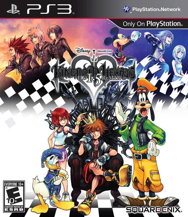 Kingdom Hearts 1.5 HD Remix Front Cover - Playstation 3 Pre-Played 