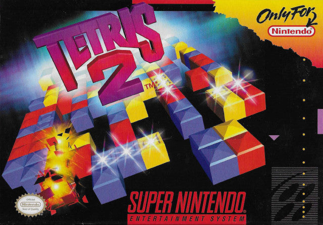 Tetris 2  - Super Nintendo, SNES Pre-Played