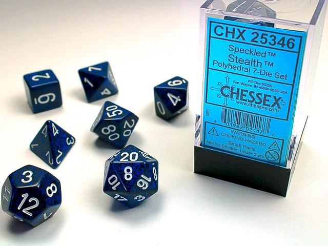 Chessex Speckled: Poly Set Stealth (7)