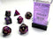 Chessex Gemini 4 Poly Black Purple/Gold (7)