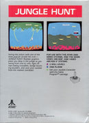 Jungle Hunt Back Cover - Atari Pre-Played