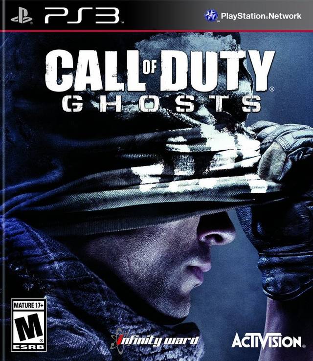Call of Duty Ghosts Front Cover - Playstation 3 Pre-Played