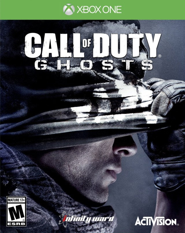 Call of Duty Ghosts Front Cover - Xbox One Pre-Played