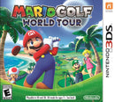 Mario Golf World Tour Front Cover - Nintendo 3DS Pre-Played