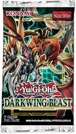Darkwing Blast Booster Pack - Yu-Gi-Oh TCG