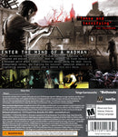 The Evil Within Back Cover - Xbox One Pre-Played