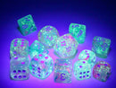 Nebula 12mm D6 Wisteria White Luminary Dice Block (36 Dice)