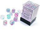 Nebula 12mm D6 Wisteria White Luminary Dice Block (36 Dice)