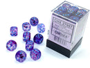 Nebula 12mm D6 Nocturnal Blue Luminary Dice Block (36 Dice)