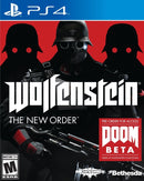 Wolfenstein The New Order Front Cover - Playstation 4 Pre-Played