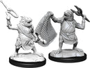 Kuo-Toa & Kuo-Toa Whip W14 - Dungeons & Dragons Nolzur's Marvelous Unpainted Miniatures