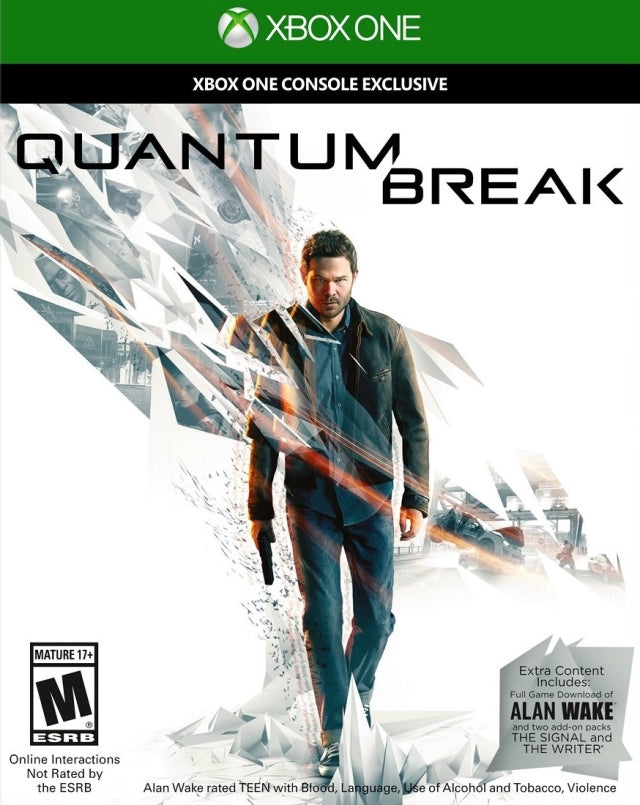 Quantum Break Front Cover - Xbox One Pre-Played