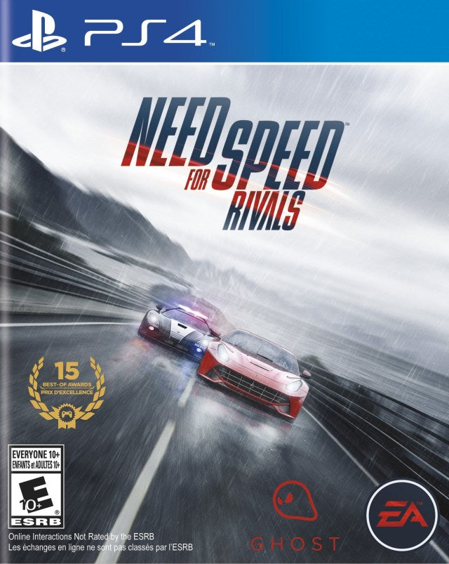 Need for Speed Rivals Front Cover - Playstation 4 Pre-Played