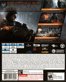 Tom Clancy's The Division Back Cover - Playstation 4 Pre-Played