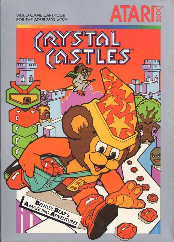 Crystal Castles Front Cover - Atari Pre-Played