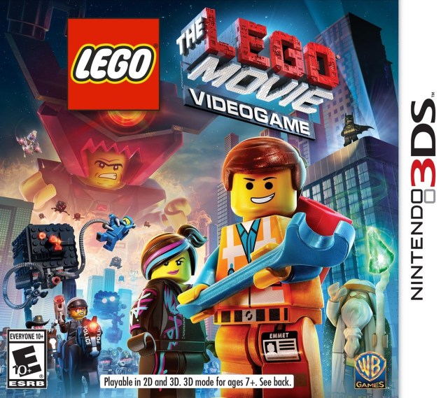 Lego Movie Videogame Front Cover - Nintendo 3DS Pre-Played