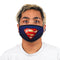 Superman Adjustable Face Cover