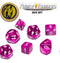 Game Dice Set and Coin - Pink - Power Rangers RPG