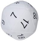 Jumbo White D20 Plush