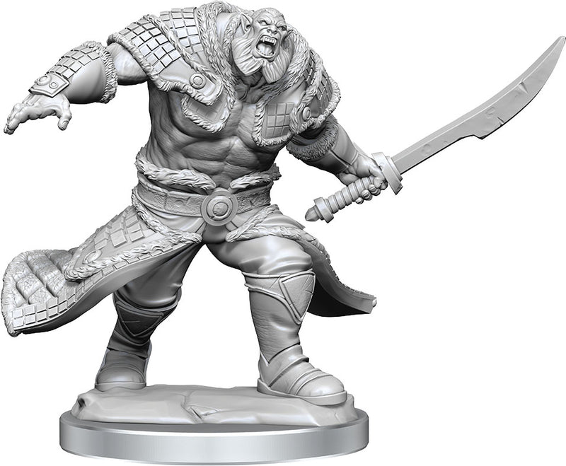 Zurgo Helmsmasher & Unyielding Krumar W04 - Magic the Gathering Unpainted Miniatures