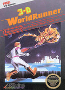 3-D Worldrunner Front Cover - Nintendo Entertainment System, NES Pre-Played