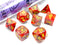 Chessex Vortex Polyhedral 7-Die Set - Underworld/Yellow