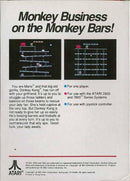 Donkey Kong Back Cover - Atari Pre-Played