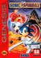 Sonic Spinball Front Cover - Sega Genesis Pre-Played