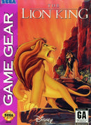 The Lion King Front Cover - Sega Game Gear Pre-Played